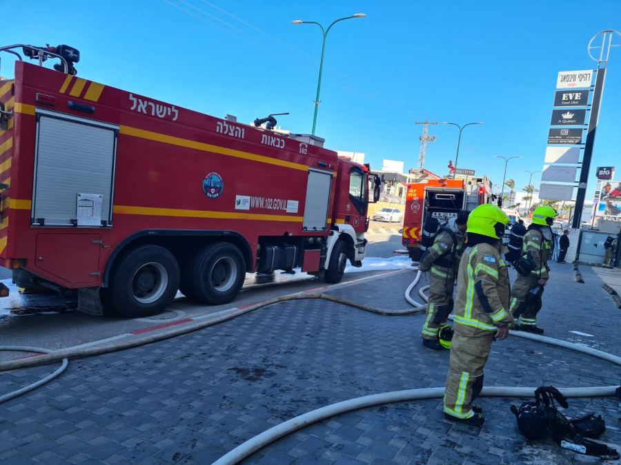 اندلاع حريقان في الزرازير وبلدة يركا